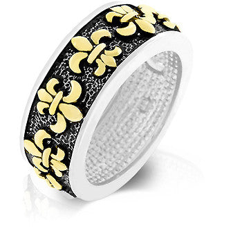 Antique Fleur De Lis Ring
